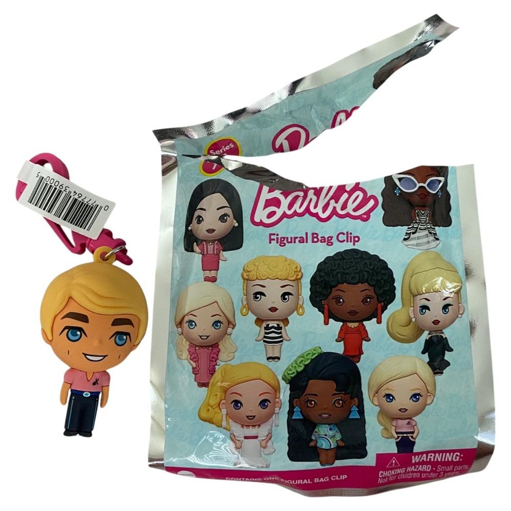 Barbie Figural Bag Clip Exclusive B Ken Figure